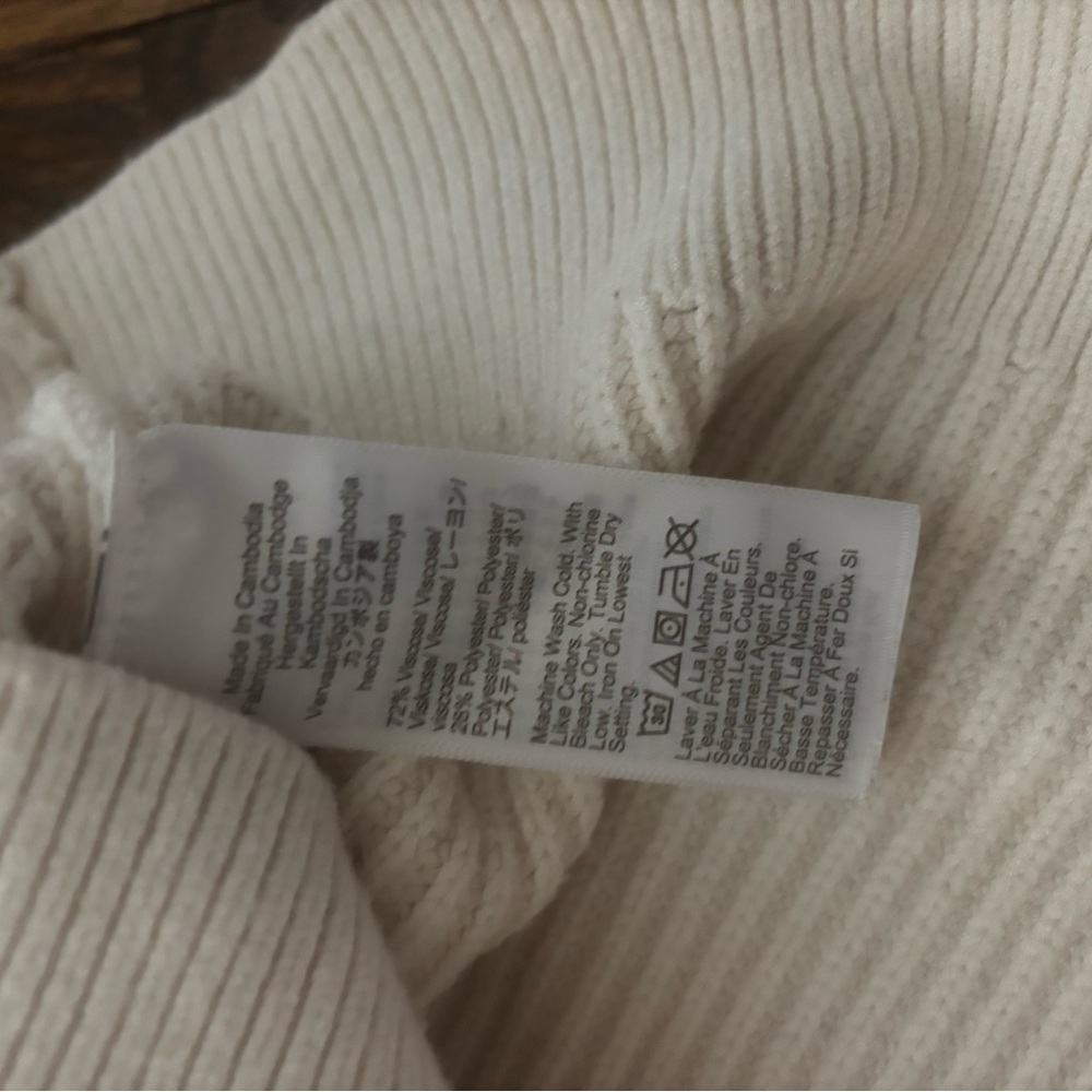 Jcrew ribbed turtle neck in stretch yarn - Picture 2 of 4